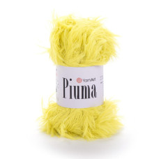 4418 Пряжа Piuma 50г-100м (жовтий). YarnArt