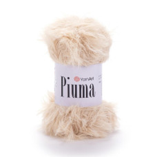 4419 Пряжа Piuma 50г-100м (персиковий). YarnArt