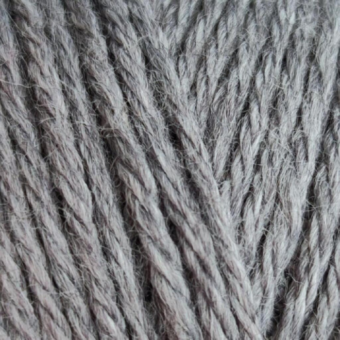 442 Пряжа Campolmi Filati Svezia, 100г - 250м, світло-сірий, 50% вовна, 50% акрил