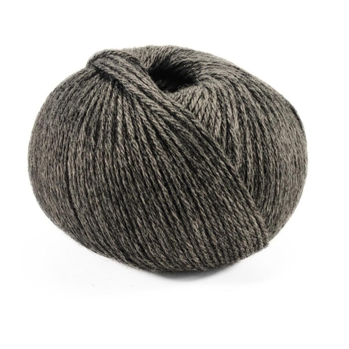 443 Пряжа Campolmi Filati Svezia, 100г - 250м, сірий, 50% вовна, 50% акрил