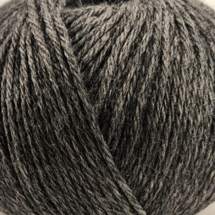 443 Пряжа Campolmi Filati Svezia, 100г - 250м, сірий, 50% вовна, 50% акрил