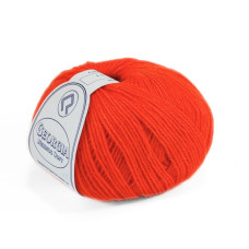 446 Пряжа Campolmi Filati Georgia, 50г - 200м, помаранчевий, 50% вовна меринос, 50% акрил