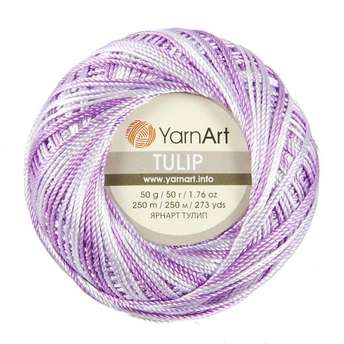 447 Пряжа Tulip 50гр - 250м (Фіолетовий) YarnArt