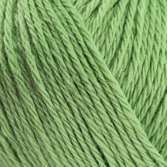 448 Пряжа Campolmi Filati Svezia, 100г - 250м, зелений, 50% вовна, 50% акрил