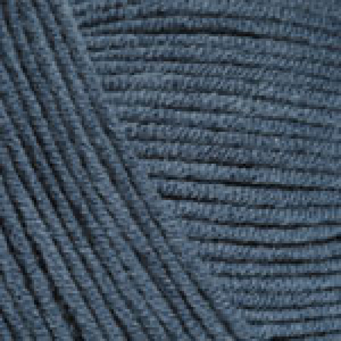 45 Пряжа Jeans 50гр - 160м (Темно-сірий) YarnArt(Знятий з виробництва)