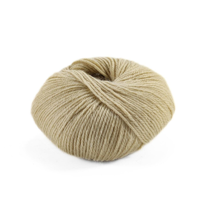 45 Пряжа Laines du Nord Ciliegia, 50г - 150м, крем-брюле, 100% альпака бебі
