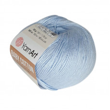 450 Пряжа Baby Cotton 50гр - 165 м (світло-блакитний). YarnArt