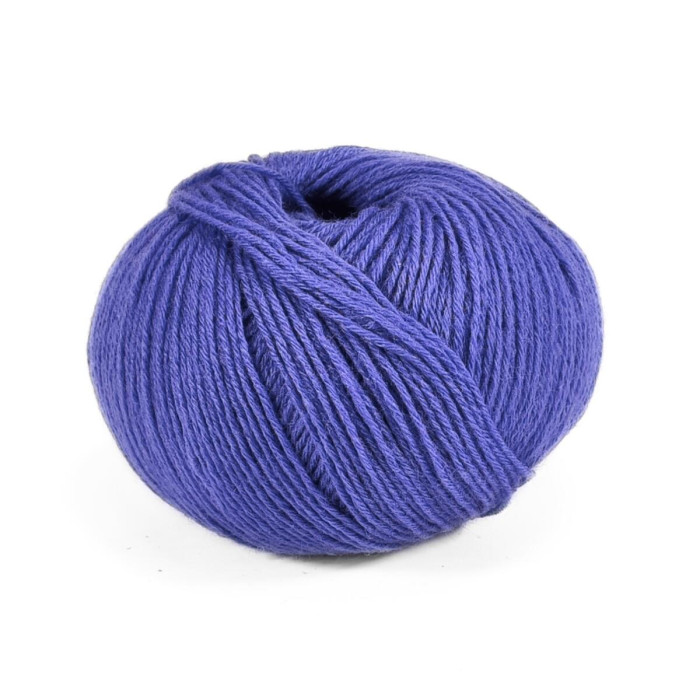 452 Пряжа Campolmi Filati Georgia, 50г - 200м, фіолетовий, 50% вовна меринос, 50% акрил