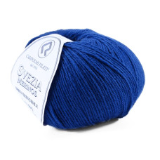 453 Пряжа Campolmi Filati Svezia, 100г - 250м, електрик, 50% вовна, 50% акрил