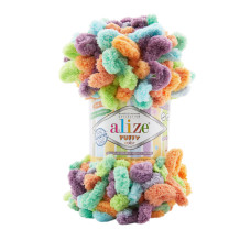 4530 Пряжа Puffy Color 100гр-9м (різнокольоровий) Alize