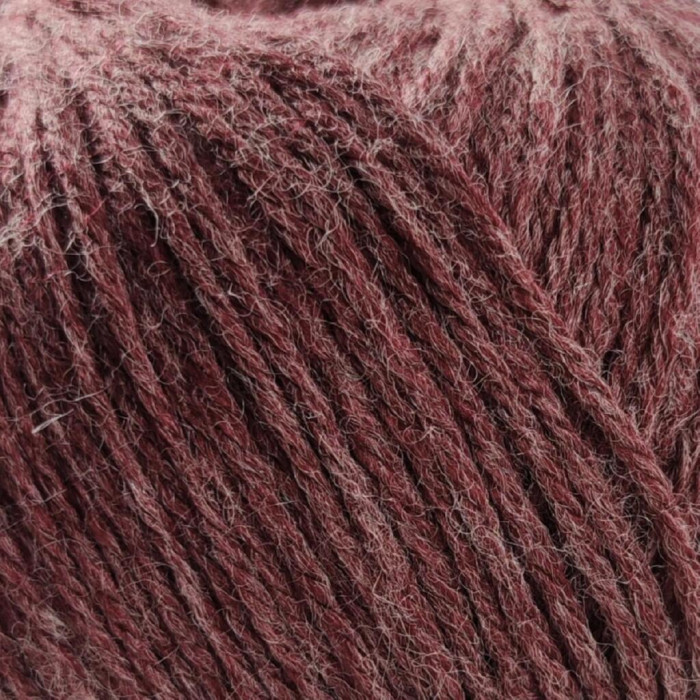 455 Пряжа Campolmi Filati Svezia, 100г - 250м, бордовий, 50% вовна, 50% акрил