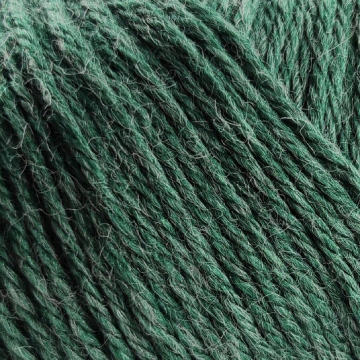 457 Пряжа Campolmi Filati Svezia, 100г - 250м, зелений, 50% вовна, 50% акрил