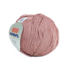46 Пряжа Adriafil Alterego Filato, 150г - 385м, антична троянда, 100% мерсенізована бавовна