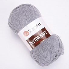 46 Пряжа Cotton Soft 100гр - 600м (сірий). YarnArt