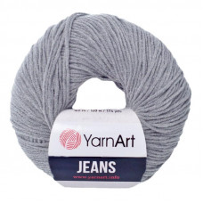 46 Пряжа Jeans 50гр - 160м (Сірий) YarnArt
