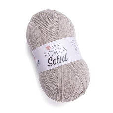 4605 Пряжа Forza Solid 100г-420м (світло-бежевий). YarnArt