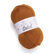 4608 Пряжа Forza Solid 100г-420м (теракотово-гірчичний). YarnArt