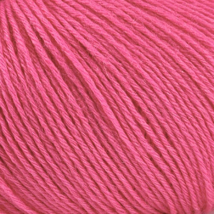 461 Пряжа Campolmi Filati Georgia, 50г - 200м, рожевий, 50% вовна меринос, 50% акрил