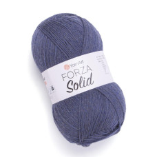 4615 Пряжа Forza Solid 100г-420м (джинсовий синій). YarnArt