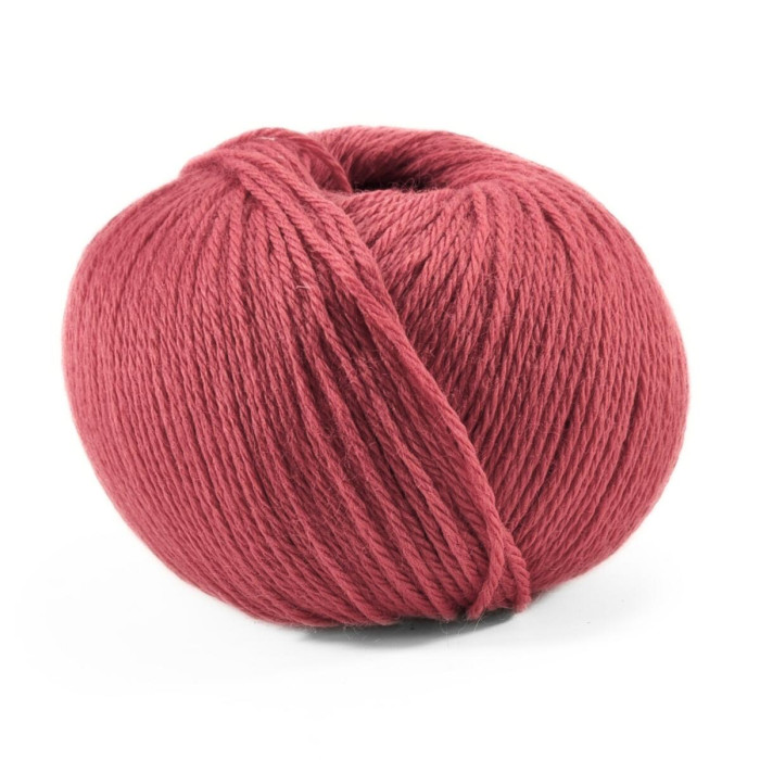 462 Пряжа Campolmi Filati Svezia, 100г - 250м, кораловий, 50% вовна, 50% акрил