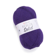 4622 Пряжа Forza Solid 100г-420м (насичений фіолетовий). YarnArt