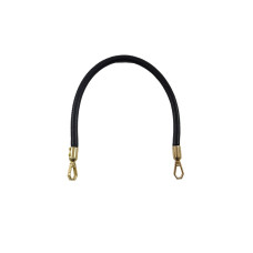 463078 10 PU HANDLE Ручка для сумки з поліуретану 40 см, чорна