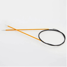 47081 KnitPro Спиці кругові Zing 2,25 мм - 22,5 см, алюміній
