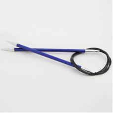 47089 KnitPro Спиці кругові Zing 4,5 мм - 22,5 см, алюміній