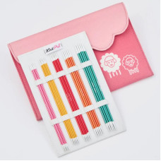 47423 KnitPro Набір шкарпеткових спиць Deluxe Zing - 15 см (довжина спиць)