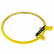 160-2/жовті П`яльця Nurge пружинні для вишивання і штопання, діаметр широкий 126 мм ,товщина 5 мм Nurge