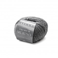 4794/05 Пряжа Premium Merino, 50г-175м, сірий, Luca-S, 100% вовна