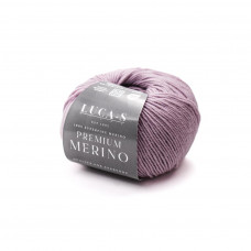 4794/24 Пряжа Premium Merino, 50г-175м, ліловий, Luca-S, 100% вовна