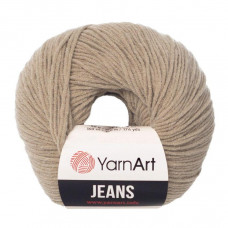 48 Пряжа Jeans 50гр - 160м (Темно-бежевий) YarnArt