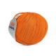 49 Пряжа Adriafil Alterego Filato, 150г - 385м, помаранчевий, 100% мерсенізована бавовна