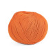 49 Пряжа Adriafil Alterego Filato, 150г - 385м, помаранчевий, 100% мерсенізована бавовна