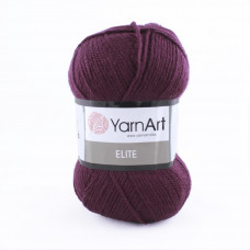 49 Пряжа Elite 100гр - 300м (Темно-фіолетовий) YarnArt