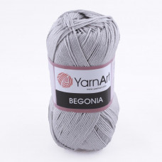 4920 Пряжа Begonia 50гр - 169м (Світло-сірий) YarnArt
