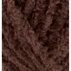 493 Пряжа Softy Mega 100гр-70м (темно-коричневий). Alize