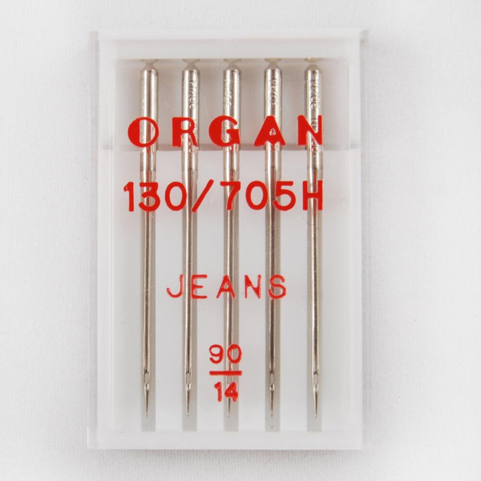 Голки для джинса № 90 (5шт) Organ