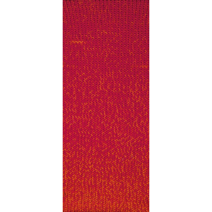 5/2024 Пряжа Laines du Nord Chunky Degrade, 200г - 120м, помаранчевий, 100% вовна