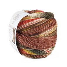 5 Пряжа Laines du Nord Carnival Sock, 100г - 420м, мультіколор, 75% вовна, 25% нейлон