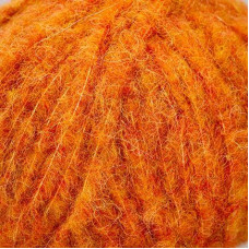 5 Пряжа Laines du Nord Piuma Alpaca,50г - 100м, помаранчевий, 55% альпака, 40% вовна, 5% нейлон