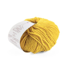 5 Пряжа Laines du Nord Soft Carded Merino, 25г - 90м, жовтий, 100% вовна