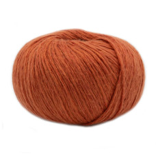 5 Пряжа Laines du Nord Soft Lino, 50г - 135м, теракотовий, 80% льон, 20% бавовна