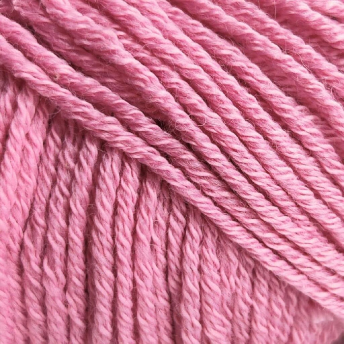 5 Пряжа Laines du Nord Spring Wool, 50г - 140м, піон, 50% вовна, 50% бавовна