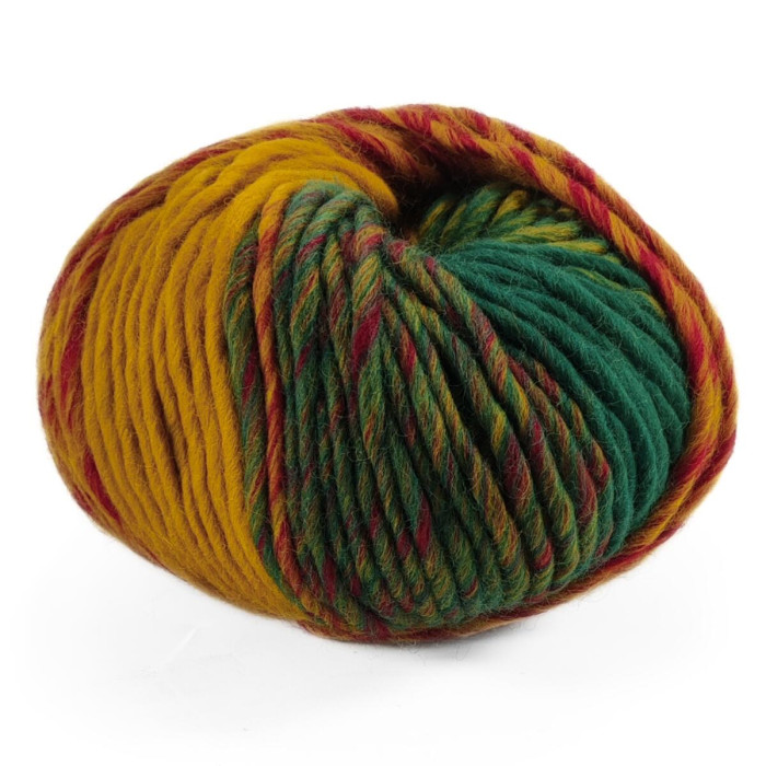 5 Пряжа Laines du Nord Young Trendy, 80г - 100м, різнокольоровий, 100% вовна