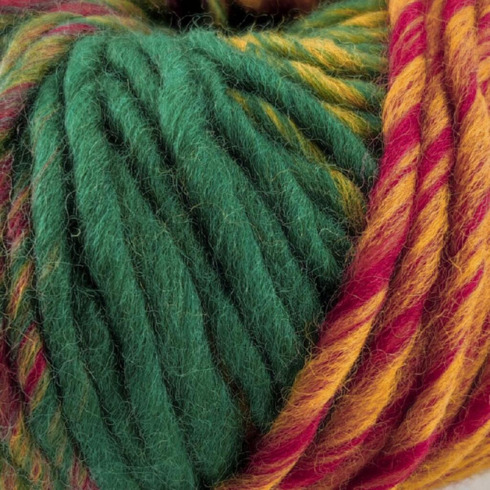 5 Пряжа Laines du Nord Young Trendy, 80г - 100м, різнокольоровий, 100% вовна