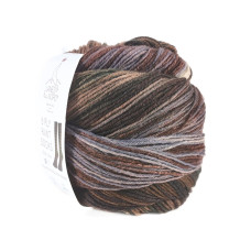 5 Пряжа шкарпеткова Laines du Nord Paint Sock 6 PLY,150г - 400м, різнокольоровий, 75% вовна, 25% нейлон