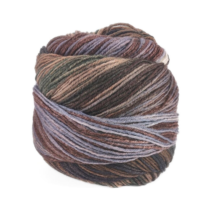 5 Пряжа шкарпеткова Laines du Nord Paint Sock 6 PLY,150г - 400м, різнокольоровий, 75% вовна, 25% нейлон