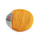 50 Пряжа Adriafil Alterego Filato, 150г - 385м, жовто-гарячий, 100% мерсенізована бавовна